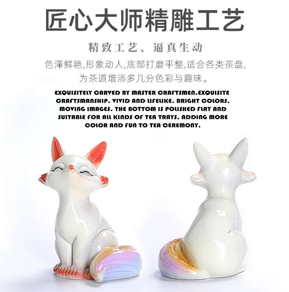 tea pet>color-changing tea pet(fox)zhaozhao