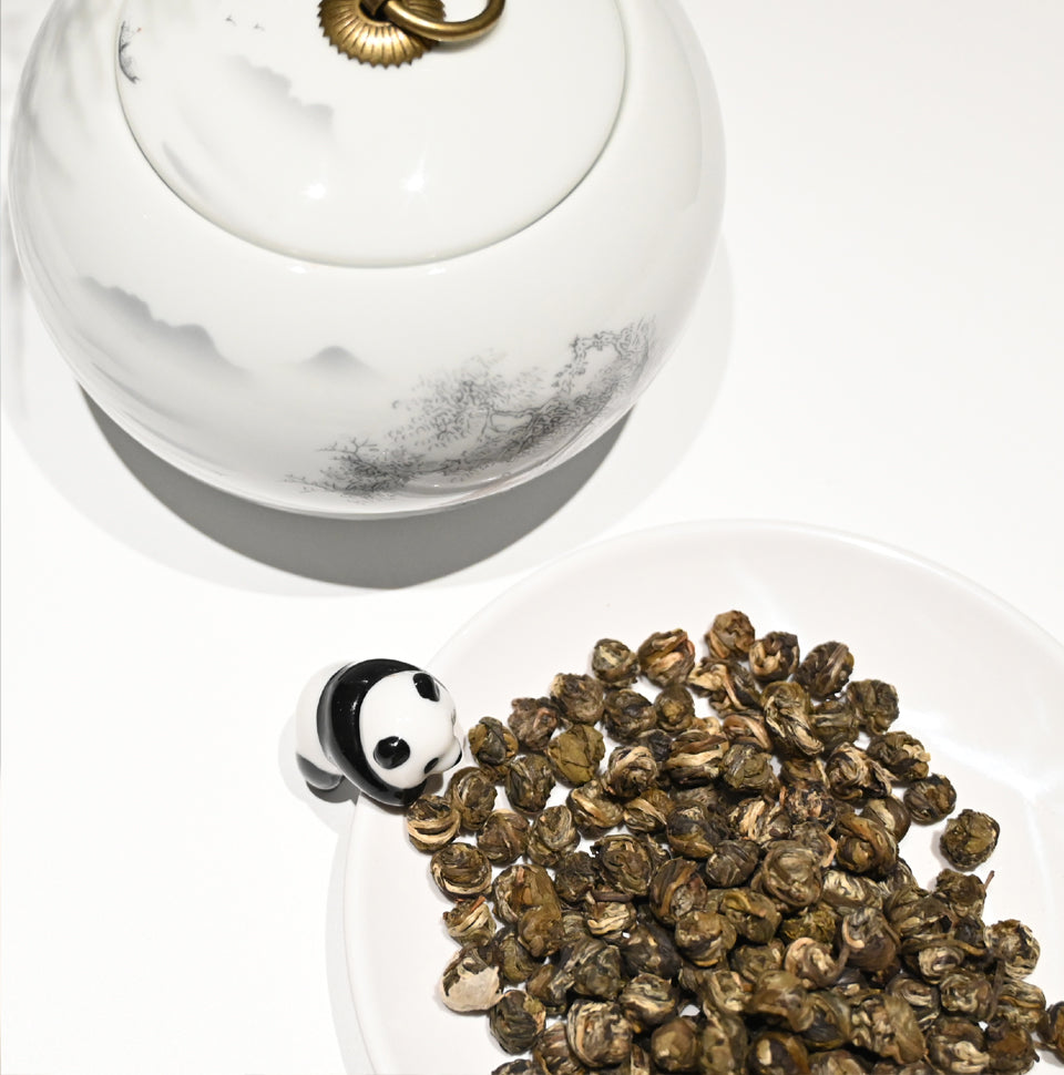 Tea>Flower - scented tea>Jasmine Dragon - Pearl Tea